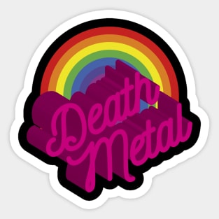 Death Metal Sticker